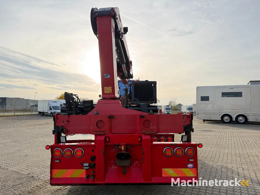 Volvo FM 500 FM 500 8x4*4 with crane + 3-way tipping cable system