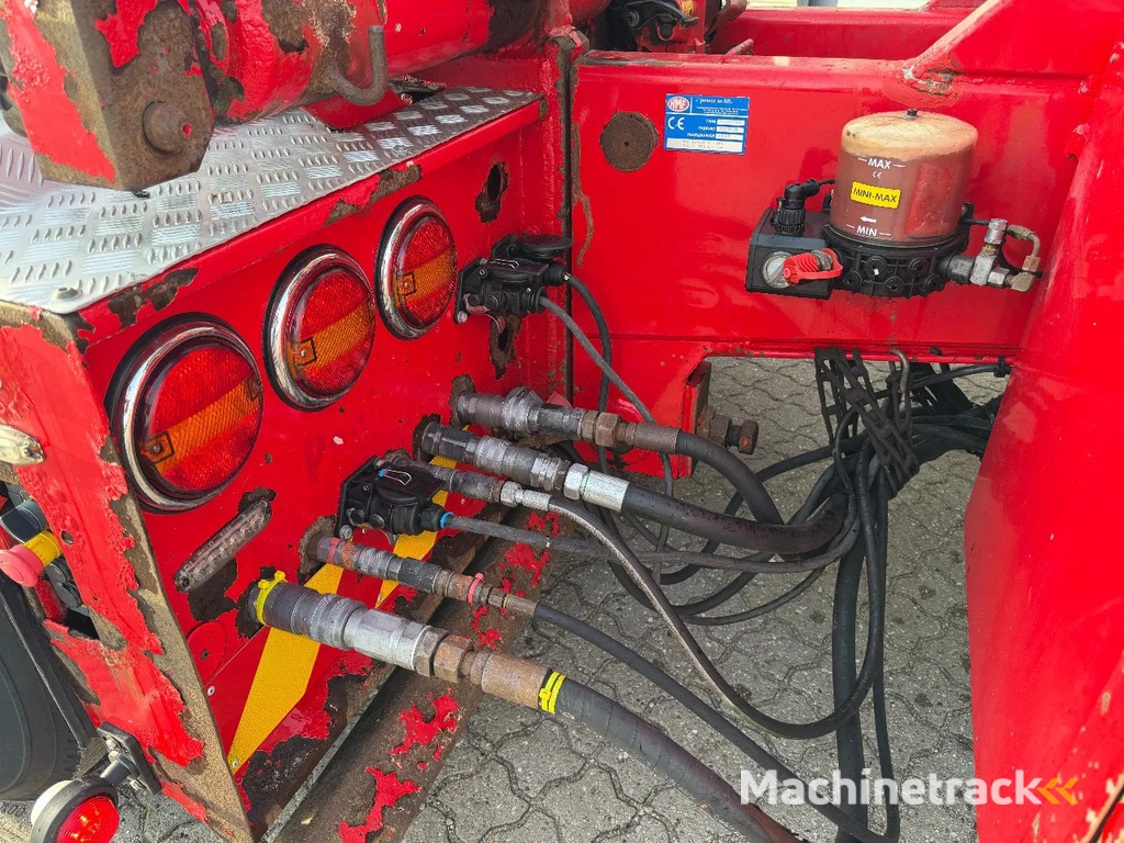 Volvo FM 500 FM 500 8x4*4 with crane + 3-way tipping cable system