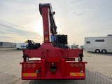 Minituur van Volvo FM 500 FM 500 8x4*4 with crane + 3-way tipping cable system