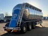Minituur van Interconsult 3-axle 3-room tank trailer