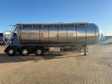 Minituur van Interconsult 3-axle 3-room tank trailer
