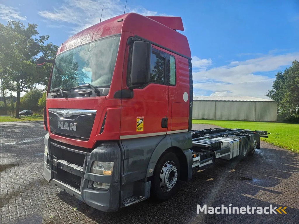MAN TGX 24.400 6X2 BDF  Euro 6 Kooiaap aansluiting