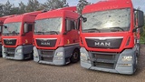 Minituur van MAN TGX 24.400 6X2 BDF  Euro 6 Kooiaap aansluiting