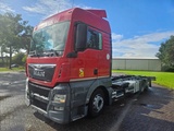 Minituur van MAN TGX 24.400 6X2 BDF  Euro 6 Kooiaap aansluiting