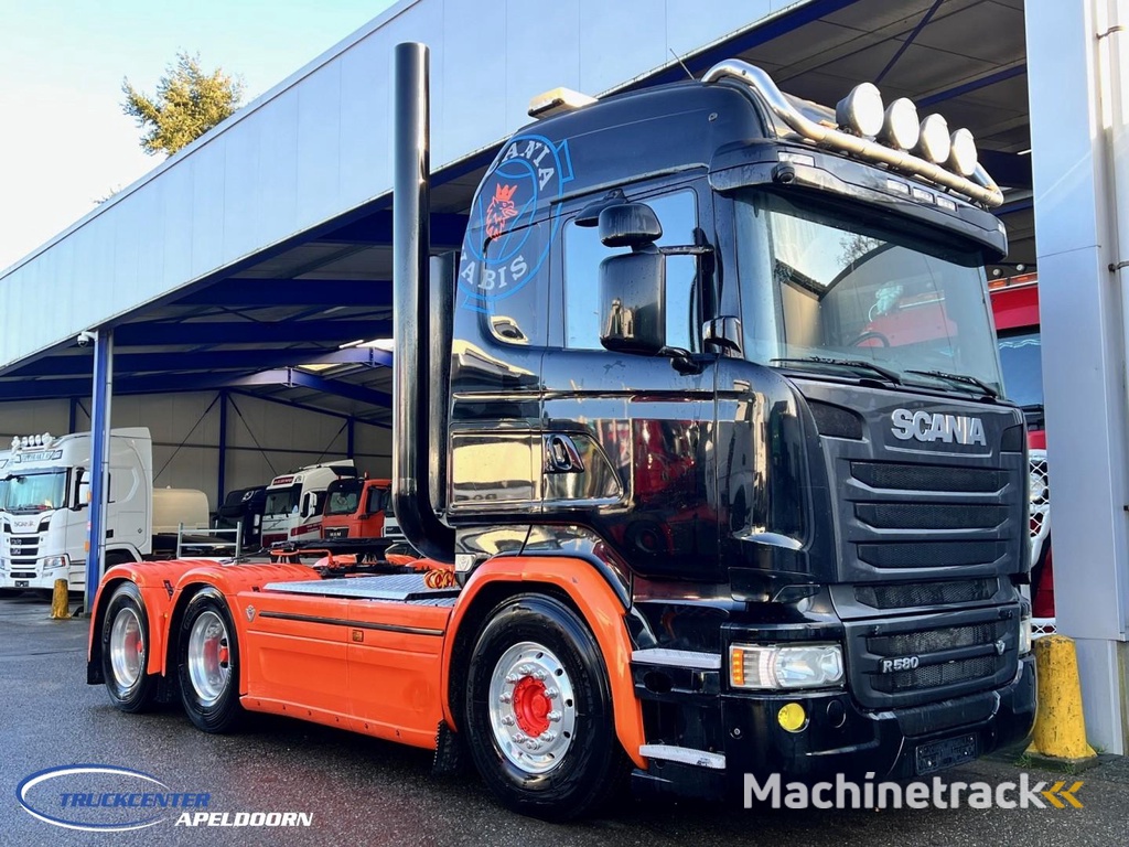Scania R580 V8 6x4, Euro 6, Retarder, Highline, Showtruck TC10846