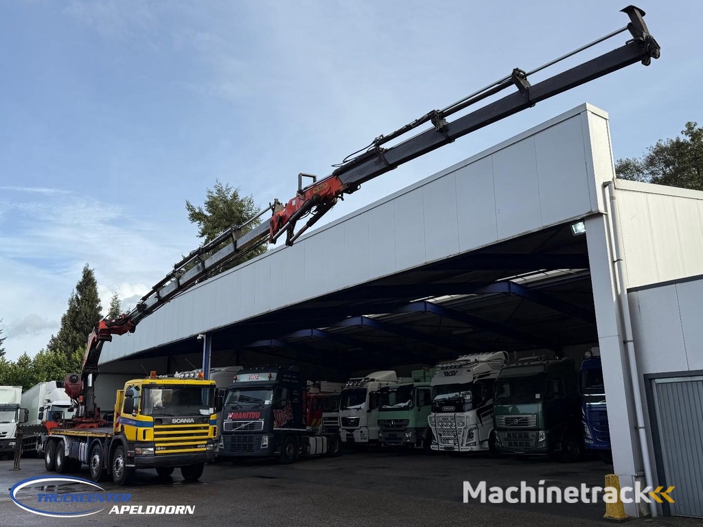 Scania P124-400 Palfinger PK 66000 + Jib, 8x4 Hub Reduction, Leaf Spring, Manual Transmission TC11229