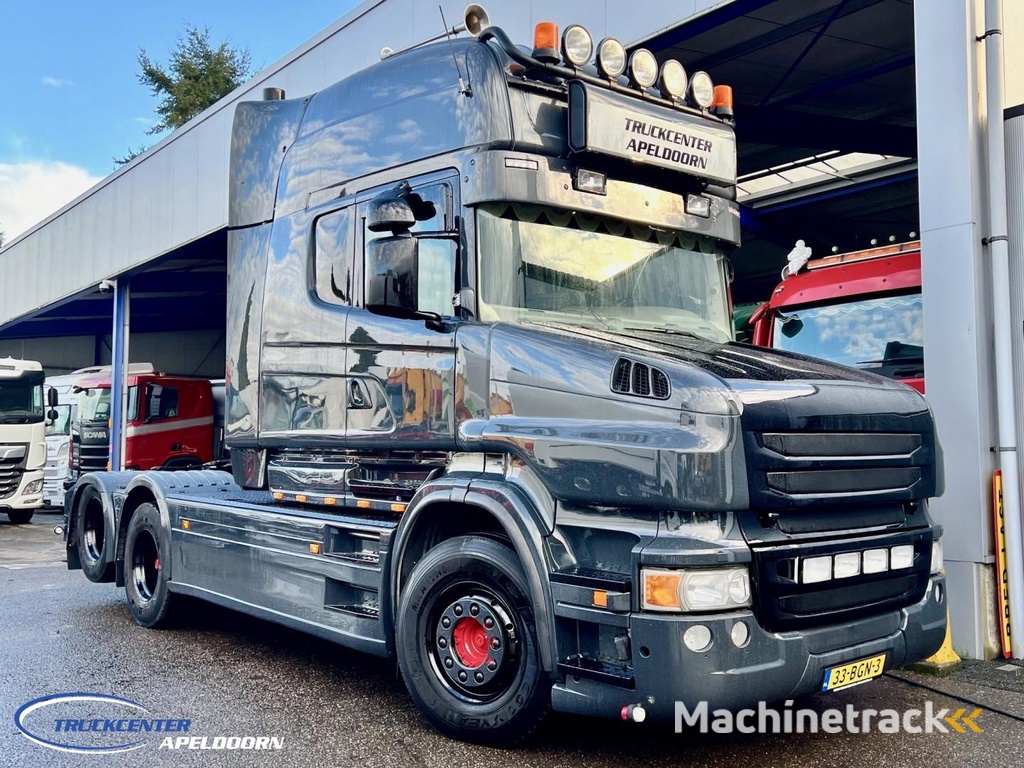 Scania T560 Longline, 6x2 Boogie, Retarder, Torpedo - Hauber - T serie, Show truck TC11045