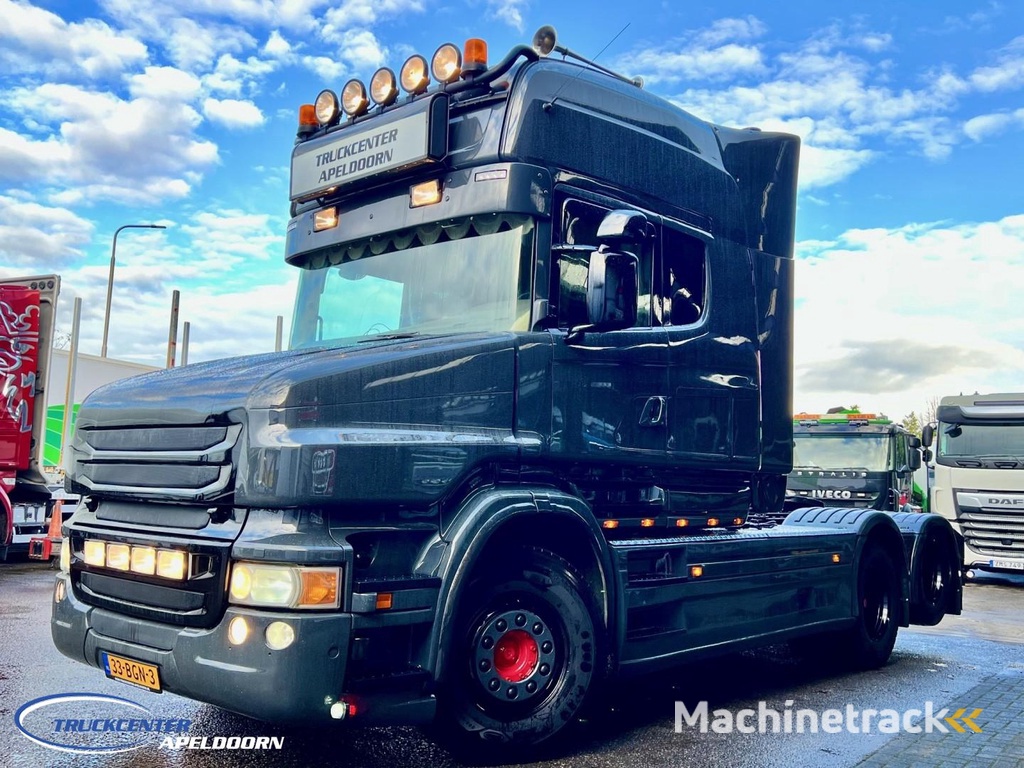Scania T560 Longline, 6x2 Boogie, Retarder, Torpedo - Hauber - T serie, Show truck TC11045