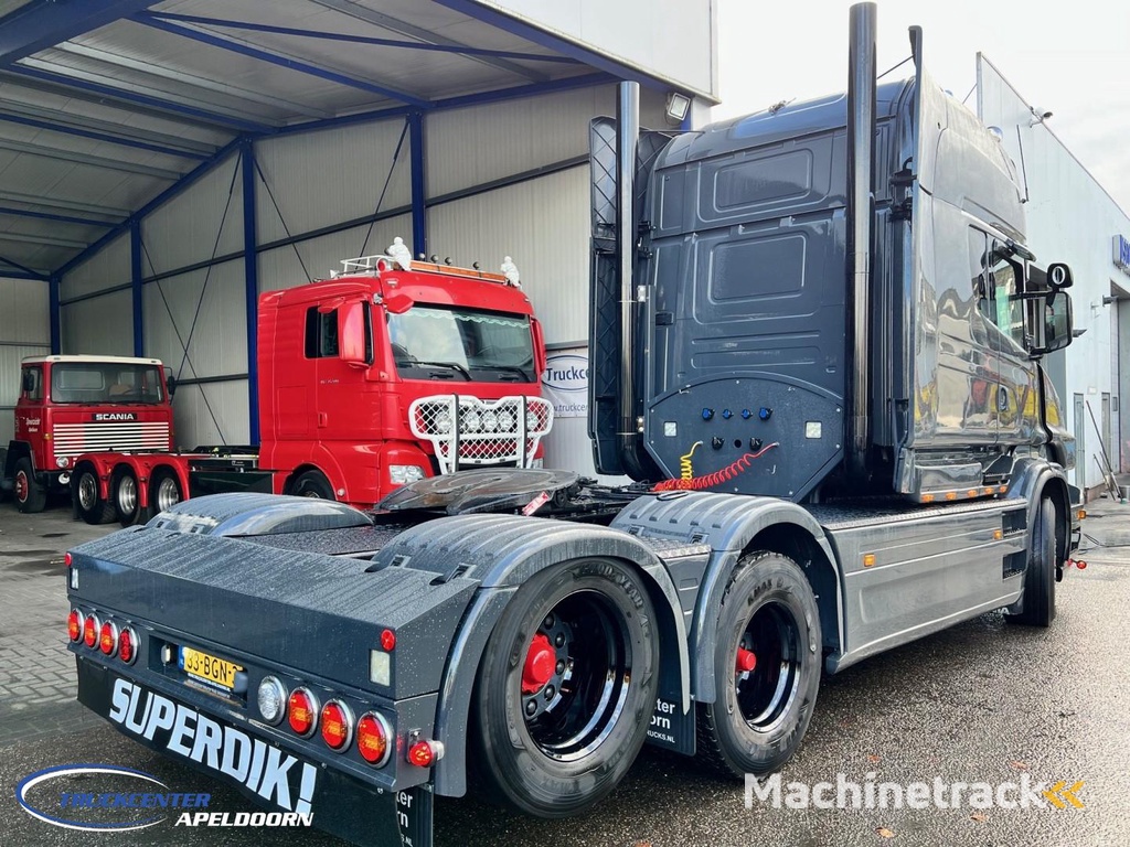 Scania T560 Longline, 6x2 Boogie, Retarder, Torpedo - Hauber - T serie, Show truck TC11045
