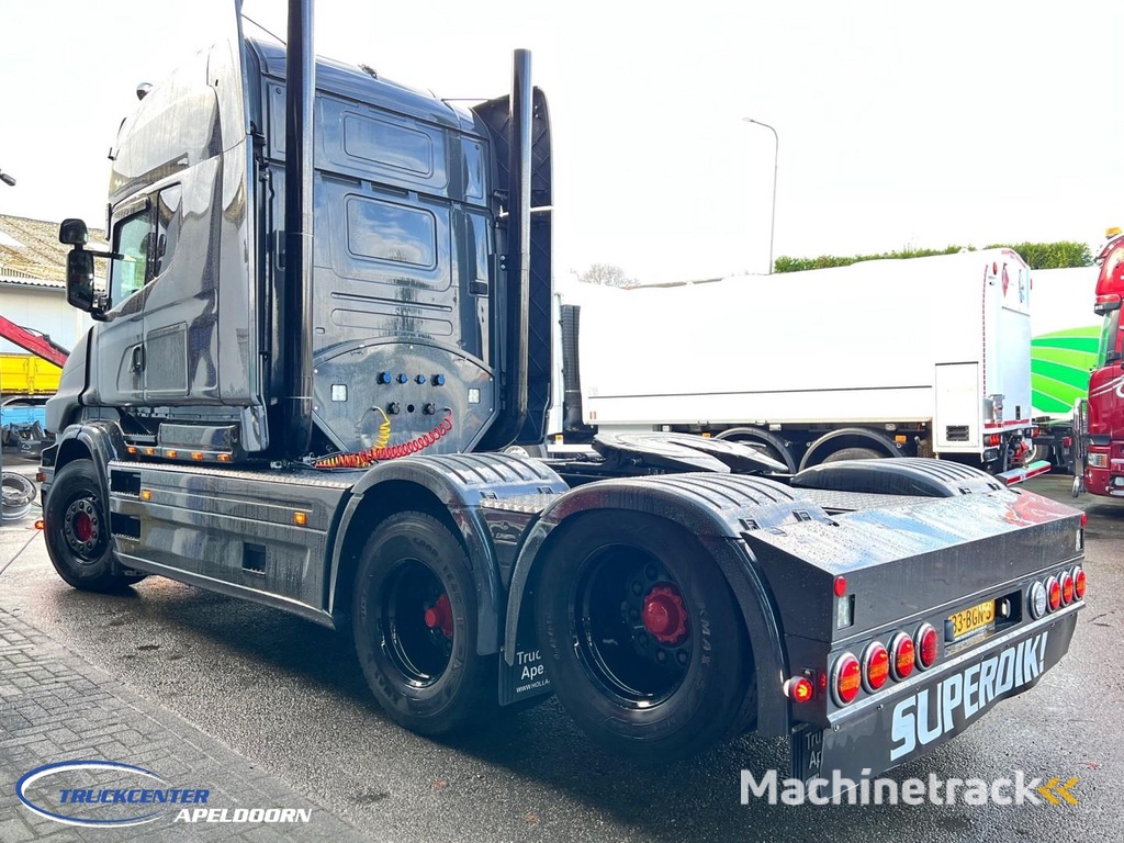 Scania T560 Longline, 6x2 Boogie, Retarder, Torpedo - Hauber - T serie, Show truck TC11045