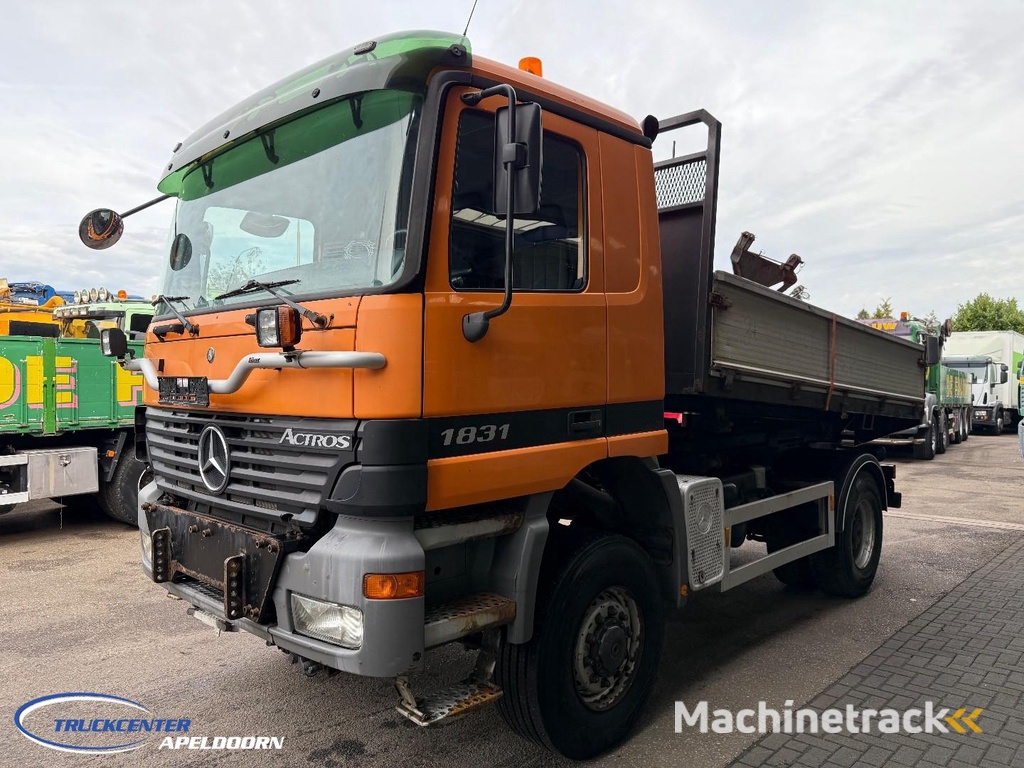 Mercedes-Benz Actros 1831 4x4 Hub reduction, Leaf springs, EPS, Original mileage! TC11246