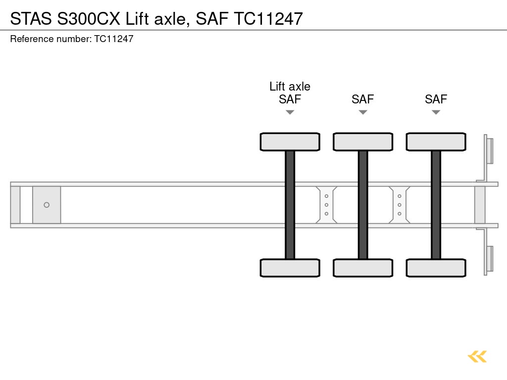 STAS S300CX Liftas, SAF TC11247