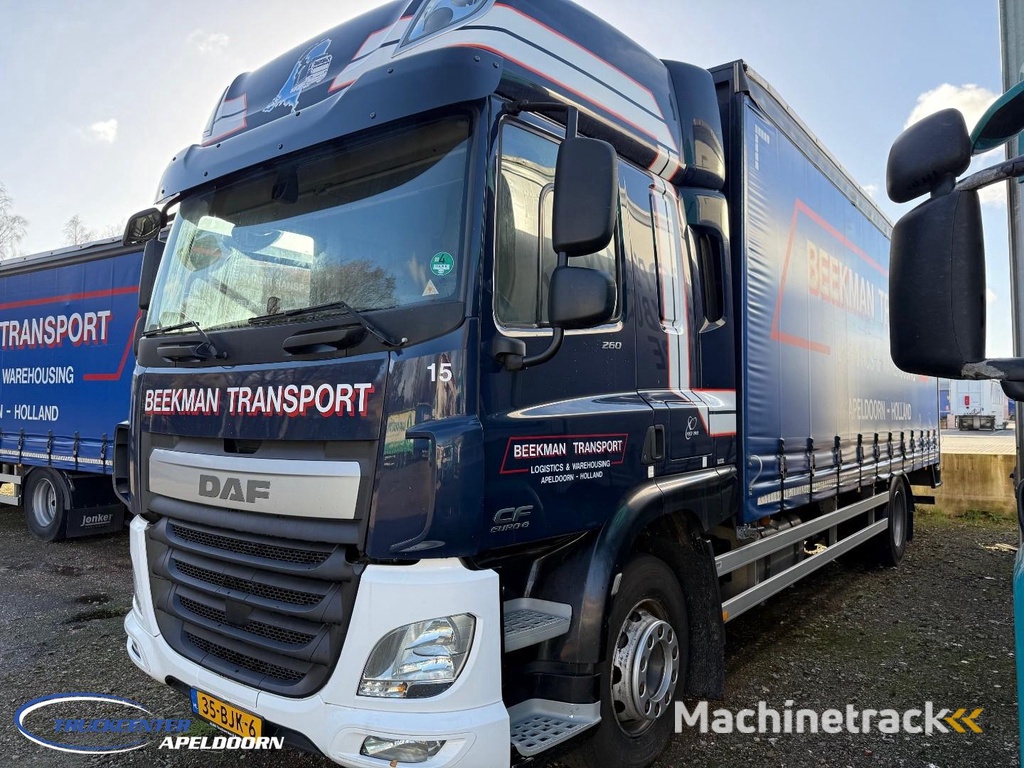 DAF CF 260 FA Slaapcabine, Euro 6, Schuifdak, NL truck TC11259