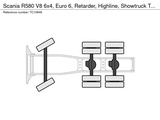 Thumbnail of Scania R580 V8 6x4, Euro 6, Retarder, Highline, Showtruck TC10846