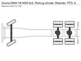 Thumbnail of Scania R650 V8 NGS 6x4, Parking climate, Retarder, PTO, 9000 Front axle TC11158