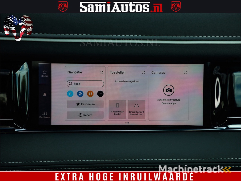 Dodge Ram 1500 Limited Night High Output 540HP 706Nm | Massage + Full Option | De Meest Luxe en Volle Pick-Up in zijn Klasse | Comfortabele Dubbele Cabine met Royale 5 Zitplaatsen | BPM vrij | Nu Leverbaar uit Voorraad | Voorraad Nr 2326 - 5169