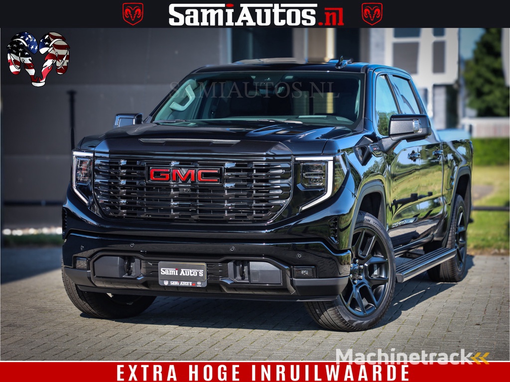 GMC SIERRA DENALI 6.2 V8 426PK Full Option | De Meest Luxe Pick-Up in zijn Klasse | Comfortabele Dubbele Cabine met Royale 5 Zitplaatsen | BPM vrij | Nu Leverbaar uit Voorraad | Voorraad Nr 433794