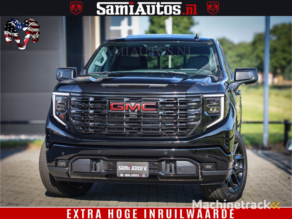 GMC SIERRA DENALI 6.2 V8 426PK Full Option | De Meest Luxe Pick-Up in zijn Klasse | Comfortabele Dubbele Cabine met Royale 5 Zitplaatsen | BPM vrij | Nu Leverbaar uit Voorraad | Voorraad Nr 433794