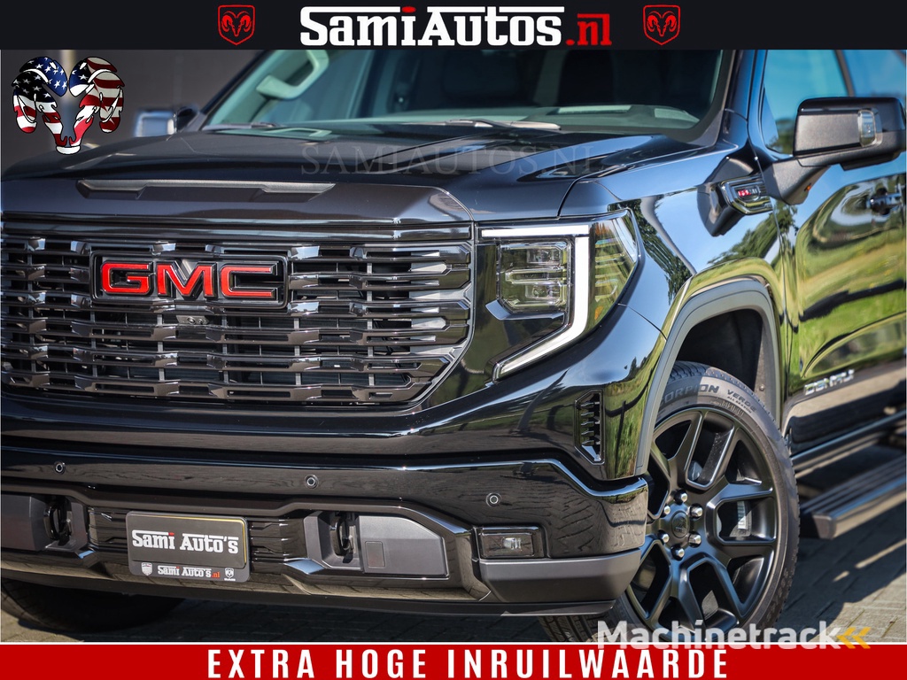GMC SIERRA DENALI 6.2 V8 426PK Full Option | De Meest Luxe Pick-Up in zijn Klasse | Comfortabele Dubbele Cabine met Royale 5 Zitplaatsen | BPM vrij | Nu Leverbaar uit Voorraad | Voorraad Nr 433794
