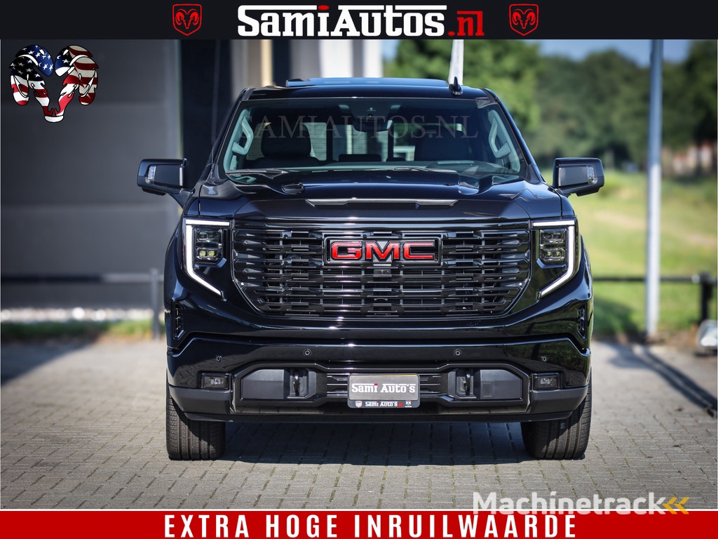 GMC SIERRA DENALI 6.2 V8 426PK Full Option | De Meest Luxe Pick-Up in zijn Klasse | Comfortabele Dubbele Cabine met Royale 5 Zitplaatsen | BPM vrij | Nu Leverbaar uit Voorraad | Voorraad Nr 433794