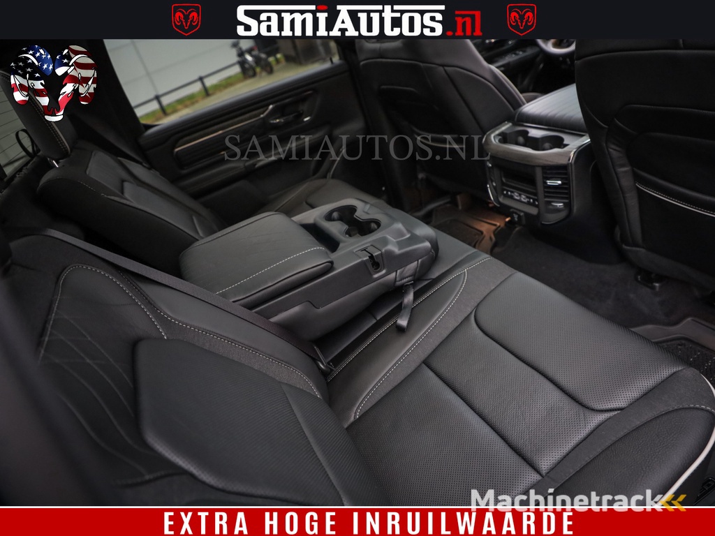 Dodge Ram 1500 Limited Night High Output 540HP 706Nm | Massage + Full Option | De Meest Luxe en Volle Pick-Up in zijn Klasse | Comfortabele Dubbele Cabine met Royale 5 Zitplaatsen | BPM vrij | Nu Leverbaar uit Voorraad | Voorraad Nr 2300 - 7689
