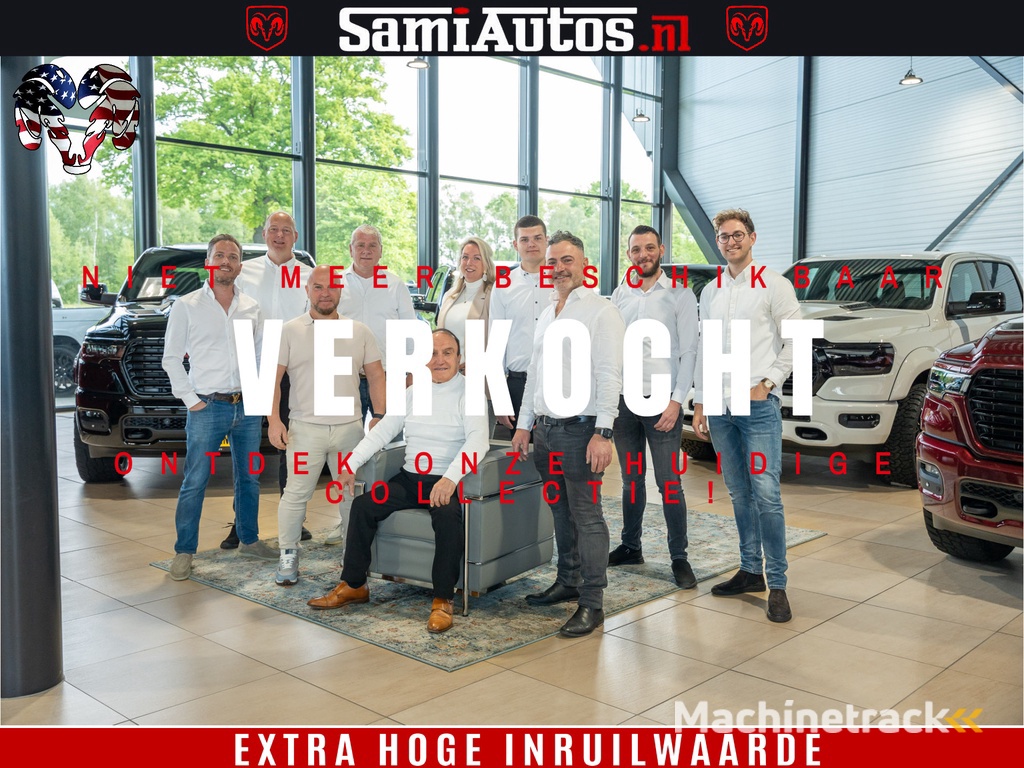 Dodge RAM 1500 Night Premium | Full Option | De Meest Luxe Pick-Up in zijn Klasse | Comfortabele Dubbele Cabine met Royale 5 Zitplaatsen | BPM vrij | Nu Leverbaar uit Voorraad | Voorraad Nr 2283 - 3326