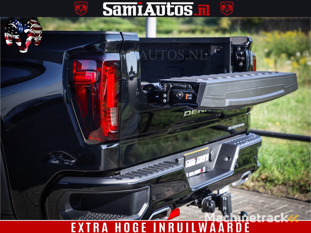 GMC SIERRA DENALI 6.2 V8 426PK Full Option | De Meest Luxe Pick-Up in zijn Klasse | Comfortabele Dubbele Cabine met Royale 5 Zitplaatsen | BPM vrij | Nu Leverbaar uit Voorraad | Voorraad Nr 433794