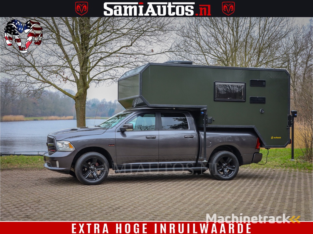 Dodge Ram 1500 €15000,- VOORDEEL | CAMPER / AFZET UNIT | SHOWROOM MODEL | 4 PERSOONS | AIRCO | ZONNEPANEEL | VERWARMING | DOUCHE | WC | LUIFEL | 4 SLAAP PLAATSEN | Let Op: Investeer in deze unieke afzetunit camper en verdien direct!