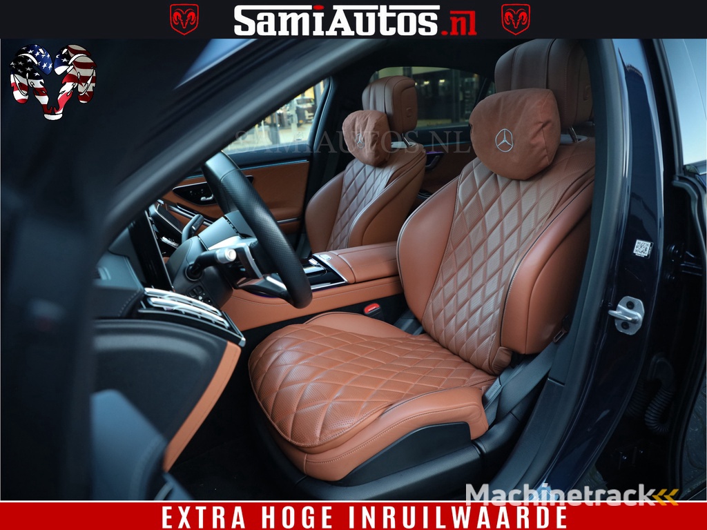 Mercedes-Benz S-klasse AMG Line 580 510 PK 4 WIELSTURING 4MATIC LANG Origineel Nederlandse auto | Dealer Onderhouden | Fabrieksgarantie t/m 20 Aug 2027 of 200000 km