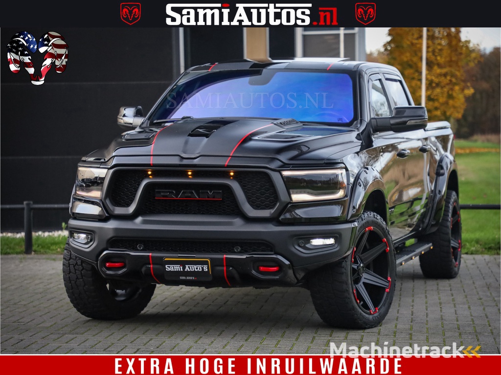 Dodge Ram 1500 HULK | 5.7 V8 | REBEL | WIDEBODY | LUCHTVERING | PANODAK | BREEDSET WIELEN | MEGA DIK | CREWCAB | DUBBELE CABINE | DC 5 PERSOONS | TOP CONDITIE | EERSTE EIGENAAR |