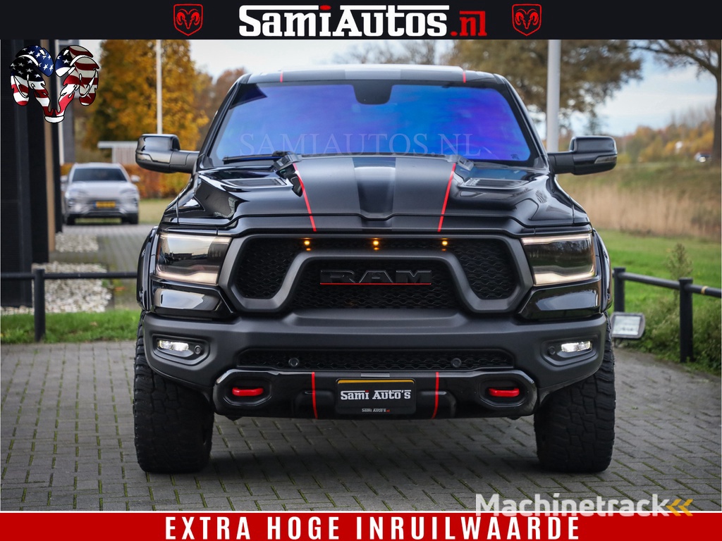 Dodge Ram 1500 HULK | 5.7 V8 | REBEL | WIDEBODY | LUCHTVERING | PANODAK | BREEDSET WIELEN | MEGA DIK | CREWCAB | DUBBELE CABINE | DC 5 PERSOONS | TOP CONDITIE | EERSTE EIGENAAR |