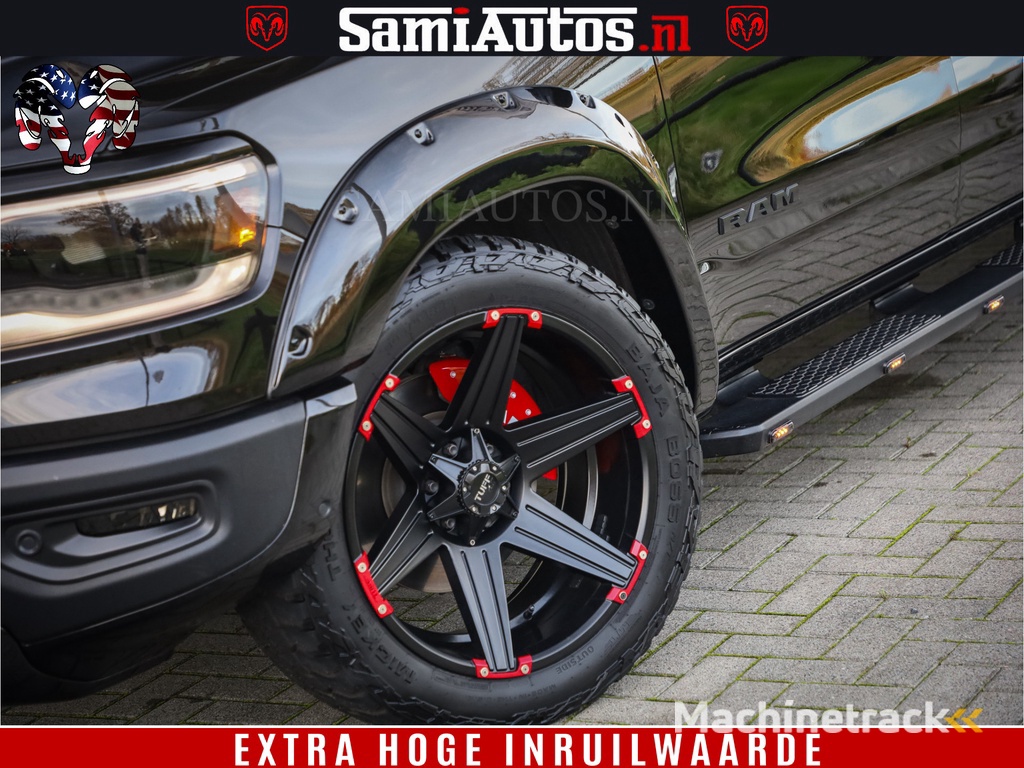Dodge Ram 1500 HULK | 5.7 V8 | REBEL | WIDEBODY | LUCHTVERING | PANODAK | BREEDSET WIELEN | MEGA DIK | CREWCAB | DUBBELE CABINE | DC 5 PERSOONS | TOP CONDITIE | EERSTE EIGENAAR |
