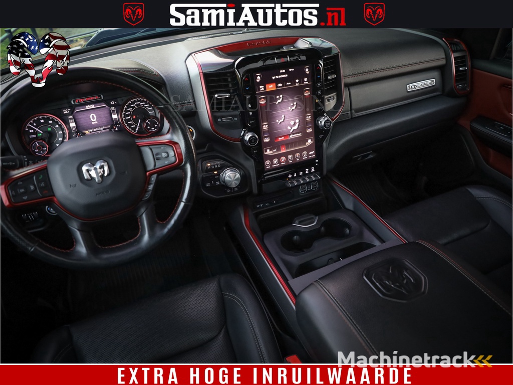 Dodge Ram 1500 HULK | 5.7 V8 | REBEL | WIDEBODY | LUCHTVERING | PANODAK | BREEDSET WIELEN | MEGA DIK | CREWCAB | DUBBELE CABINE | DC 5 PERSOONS | TOP CONDITIE | EERSTE EIGENAAR |