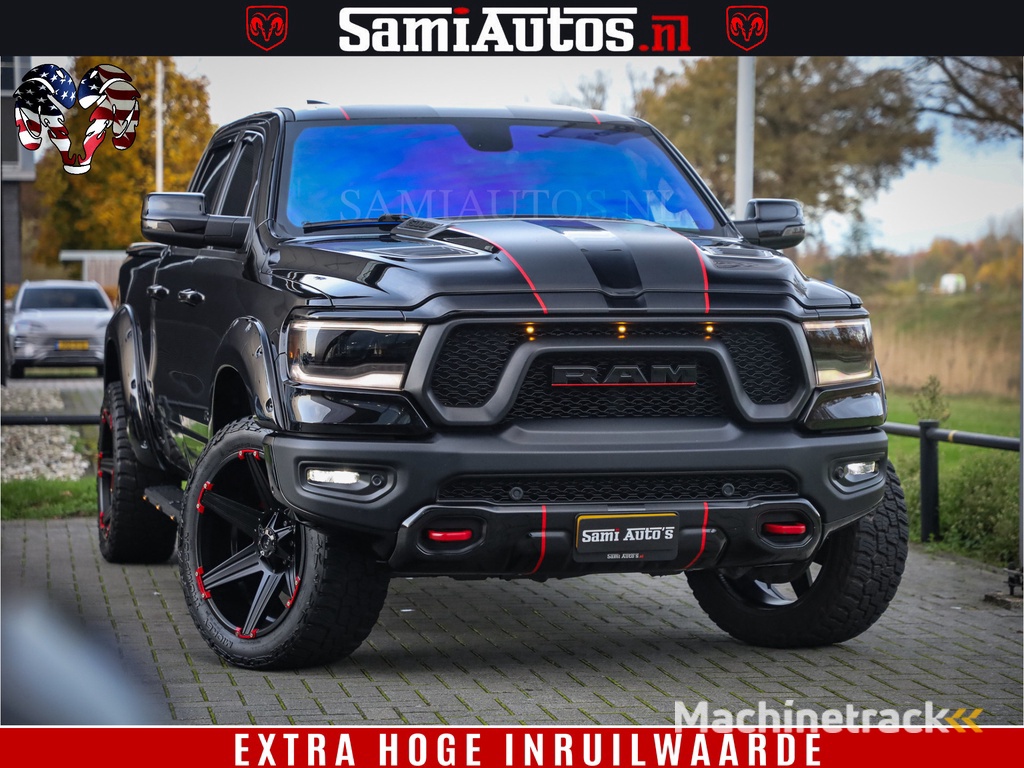 Dodge Ram 1500 HULK | 5.7 V8 | REBEL | WIDEBODY | LUCHTVERING | PANODAK | BREEDSET WIELEN | MEGA DIK | CREWCAB | DUBBELE CABINE | DC 5 PERSOONS | TOP CONDITIE | EERSTE EIGENAAR |