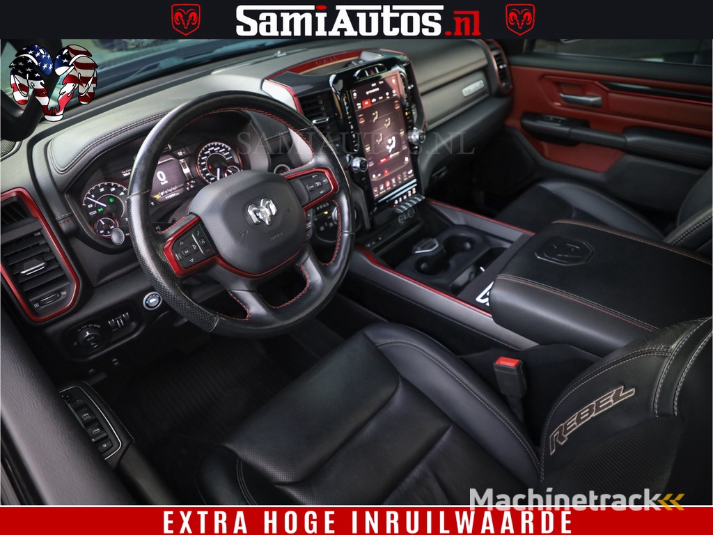 Dodge Ram 1500 HULK | 5.7 V8 | REBEL | WIDEBODY | LUCHTVERING | PANODAK | BREEDSET WIELEN | MEGA DIK | CREWCAB | DUBBELE CABINE | DC 5 PERSOONS | TOP CONDITIE | EERSTE EIGENAAR |