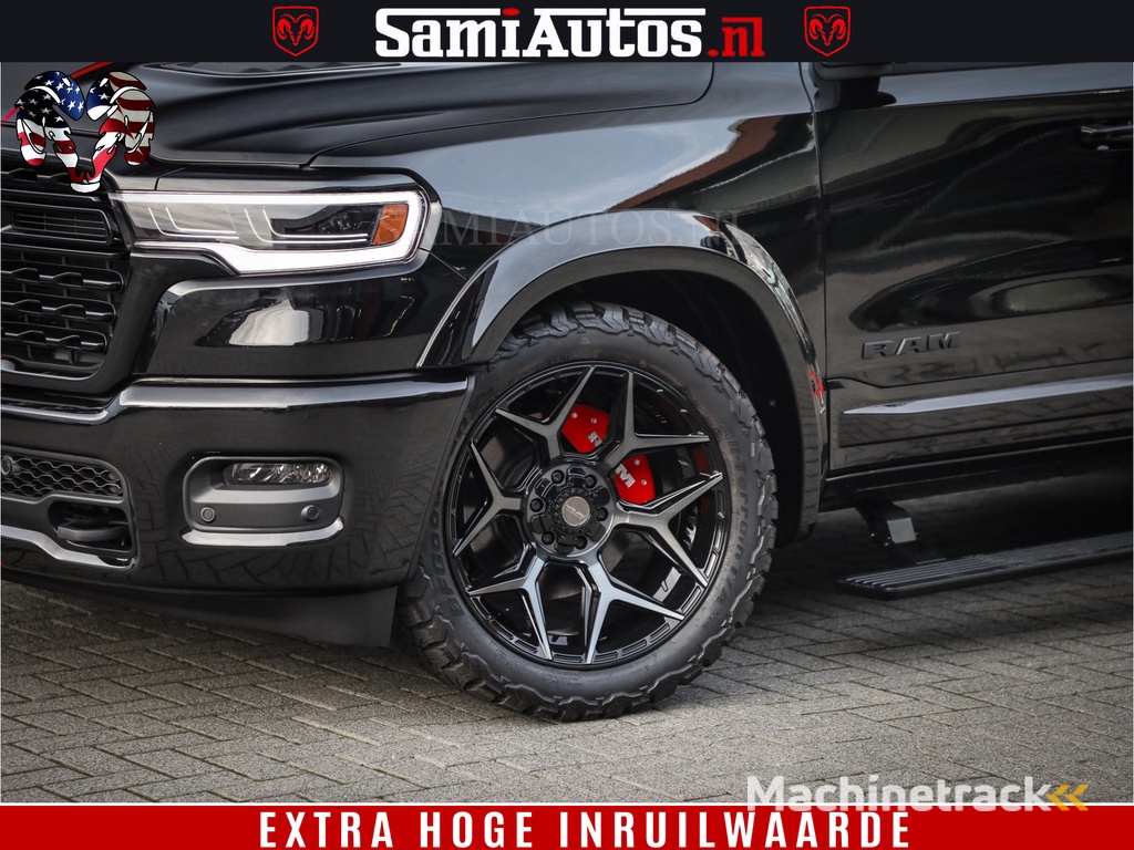 Dodge Ram 1500 Limited High Output 540HP 706Nm | Massage + Full Option | De Meest Luxe en Volle Pick-Up in zijn Klasse | Comfortabele Dubbele Cabine met Royale 5 Zitplaatsen | HULK PACK MEERPRIJS |  Voorraad Nr 2318 - 5415