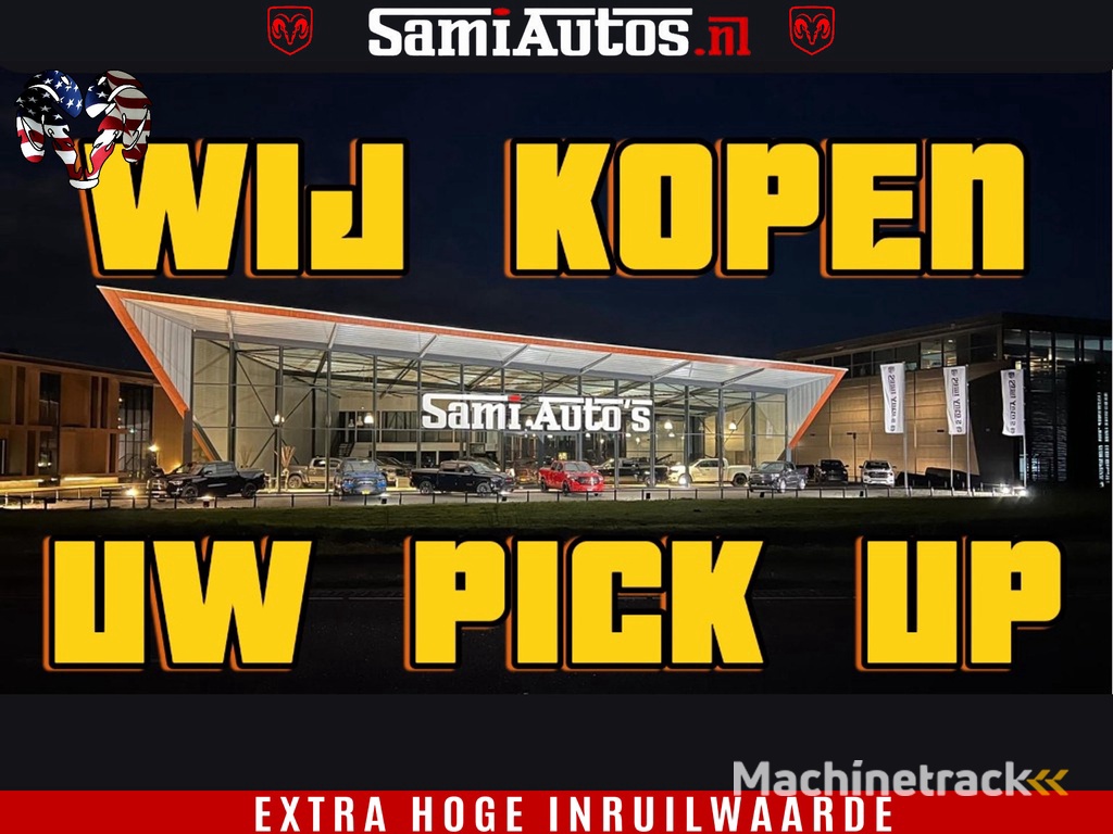 Dodge Ram 1500 Limited High Output 540HP 706Nm | Massage + Full Option | De Meest Luxe en Volle Pick-Up in zijn Klasse | Comfortabele Dubbele Cabine met Royale 5 Zitplaatsen | HULK PACK MEERPRIJS |  Voorraad Nr 2318 - 5415