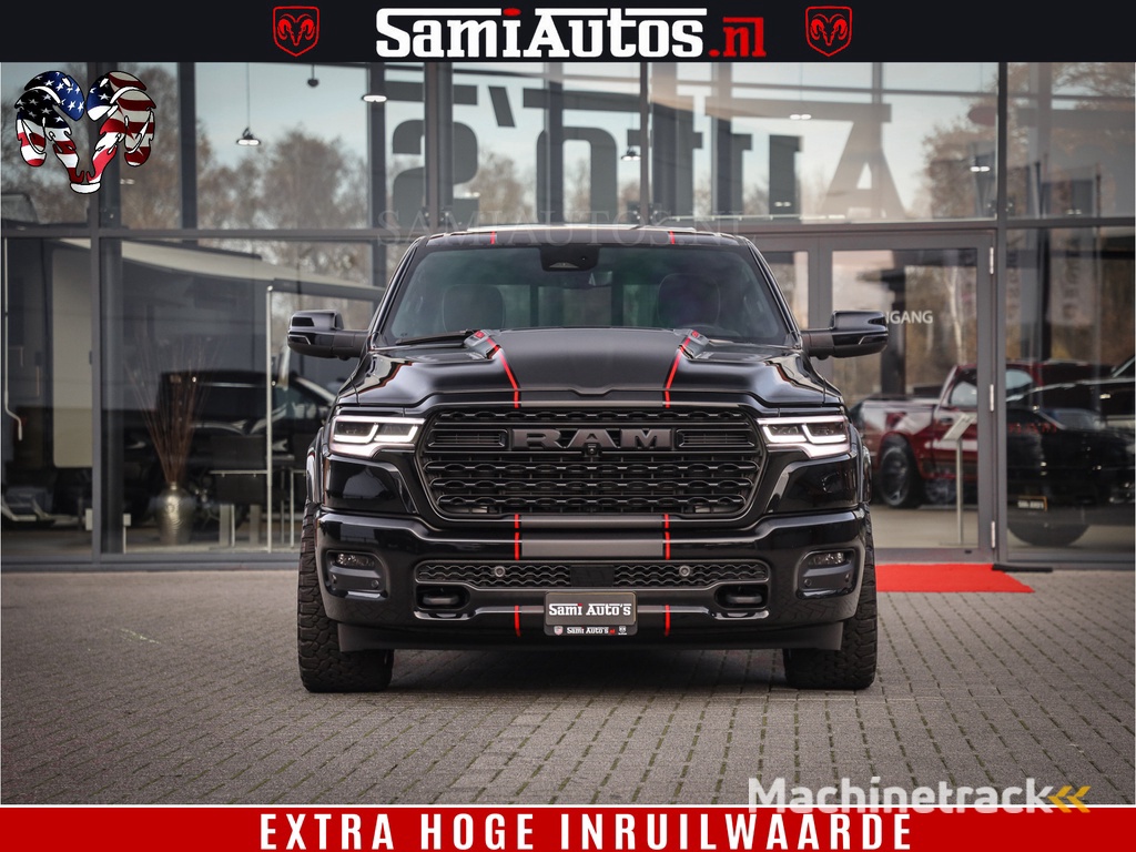 Dodge Ram 1500 540 PK Limited High Output 706Nm | Massage + Full Option | De Meest Luxe en Volle Pick-Up in zijn Klasse | Comfortabele Dubbele Cabine met Royale 5 Zitplaatsen | HULK PACK MEERPRIJS |  Voorraad Nr 2333 - 5129