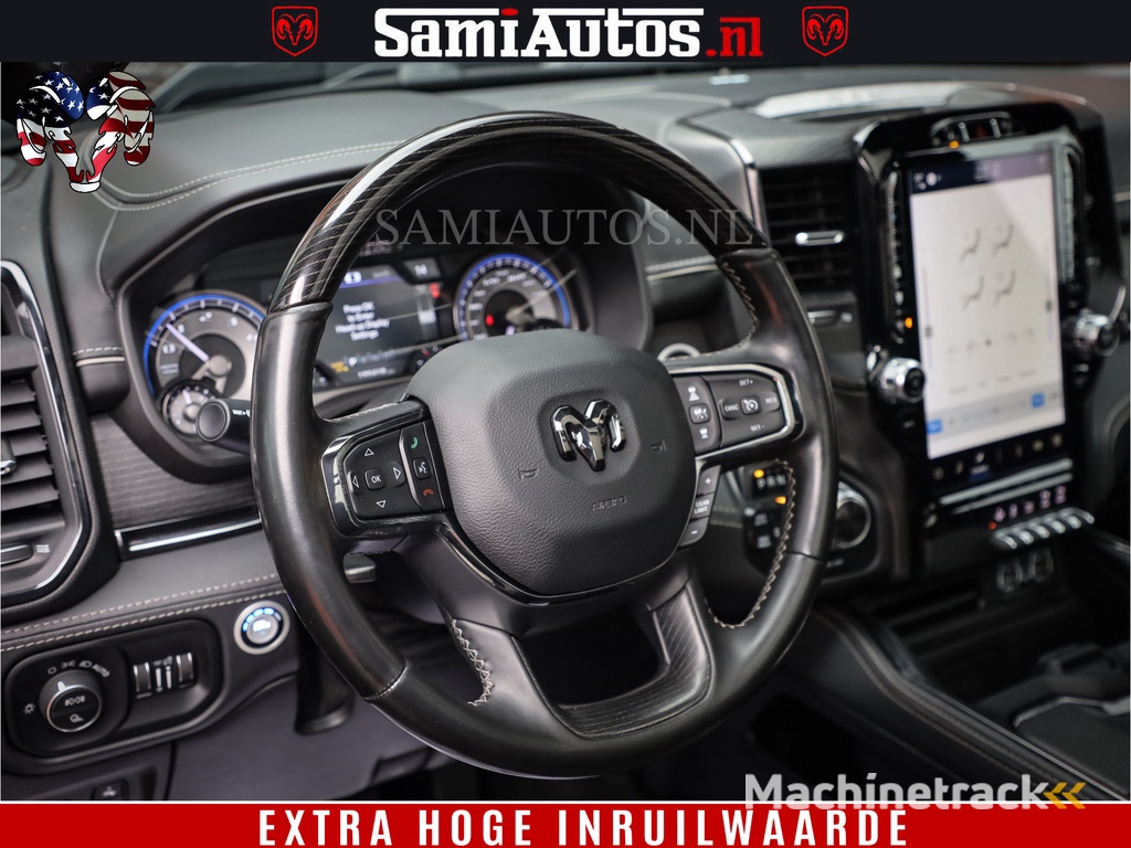 Dodge Ram 1500 LIMITED NIGHT | FEUL BLACK WHEELS | BOM VOL | 5.7 V8 4x4 | DUBBELE CABINE | MWK | XB9 | HUD | TOP STAAT