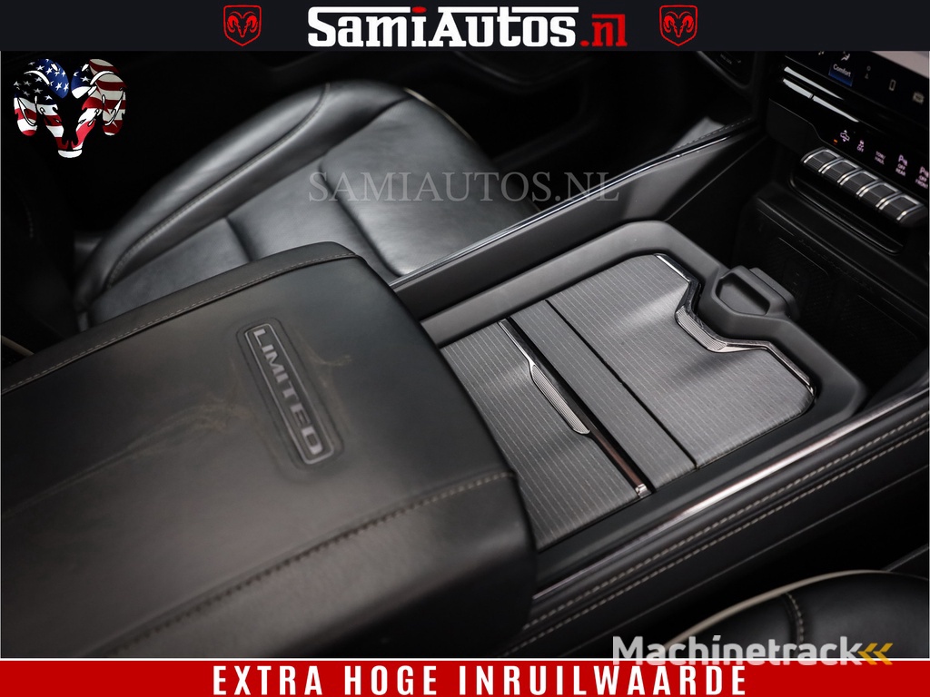 Dodge Ram 1500 LIMITED NIGHT | FEUL BLACK WHEELS | BOM VOL | 5.7 V8 4x4 | DUBBELE CABINE | MWK | XB9 | HUD | TOP STAAT