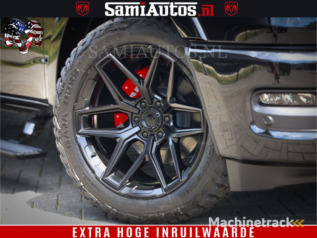 Dodge Ram 1500 Limited Night High Output 540HP 706Nm | Massage + Full Option | De Meest Luxe en Volle Pick-Up in zijn Klasse | Comfortabele Dubbele Cabine met Royale 5 Zitplaatsen | BPM vrij | Nu Leverbaar uit Voorraad | Voorraad Nr 2320 - 5138