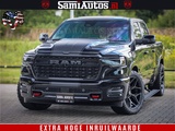 Minituur van Dodge Ram 1500 Limited Night H.O 540HP 706Nm | Massage + Full Option | De Meest Luxe en Volle Pick-Up in zijn Klasse | Comfortabele Dubbele Cabine met Royale 5 Zitplaatsen | BPM vrij | Nu Leverbaar uit Voorraad | Voorraad Nr 2349 - 5159