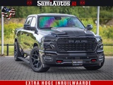 Minituur van Dodge Ram 1500 Limited Night H.O 540HP 706Nm | Massage + Full Option | De Meest Luxe en Volle Pick-Up in zijn Klasse | Comfortabele Dubbele Cabine met Royale 5 Zitplaatsen | BPM vrij | Nu Leverbaar uit Voorraad | Voorraad Nr 2349 - 5159