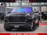 Minituur van Dodge Ram 1500 BLACK OPS LONGHORN 5.7 V8 HEMI | 8820KM! | BOM VOL | HUD | LUCHTVERING | PANO | 200L LPG | ADAPTIVE CRUISE | DIGI VIRTUAL CLUSTER | CARPLAY | 3500KG | HEADUP | CREW CAB DUBBELE CABINE | 5 PERSOONS | ZWART MET BRUIN LEDER | Z.G.A.N