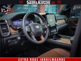 Minituur van Dodge Ram 1500 BLACK OPS LONGHORN 5.7 V8 HEMI | 8820KM! | BOM VOL | HUD | LUCHTVERING | PANO | 200L LPG | ADAPTIVE CRUISE | DIGI VIRTUAL CLUSTER | CARPLAY | 3500KG | HEADUP | CREW CAB DUBBELE CABINE | 5 PERSOONS | ZWART MET BRUIN LEDER | Z.G.A.N