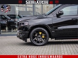 Minituur van Dodge Ram 1500 BLACK OPS LONGHORN 5.7 V8 HEMI | 8820KM! | BOM VOL | HUD | LUCHTVERING | PANO | 200L LPG | ADAPTIVE CRUISE | DIGI VIRTUAL CLUSTER | CARPLAY | 3500KG | HEADUP | CREW CAB DUBBELE CABINE | 5 PERSOONS | ZWART MET BRUIN LEDER | Z.G.A.N
