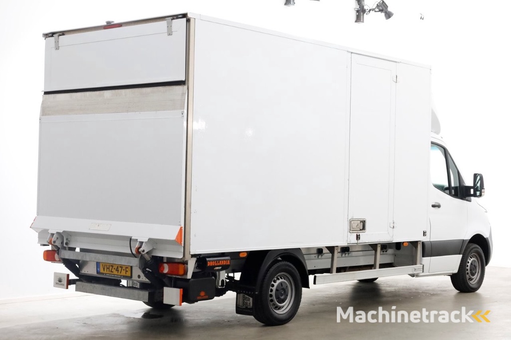 Mercedes-Benz Sprinter 314 CDI 143pk Bakwagen met laadklep en zijdeur L440 1040kg laadverm. 01-2021