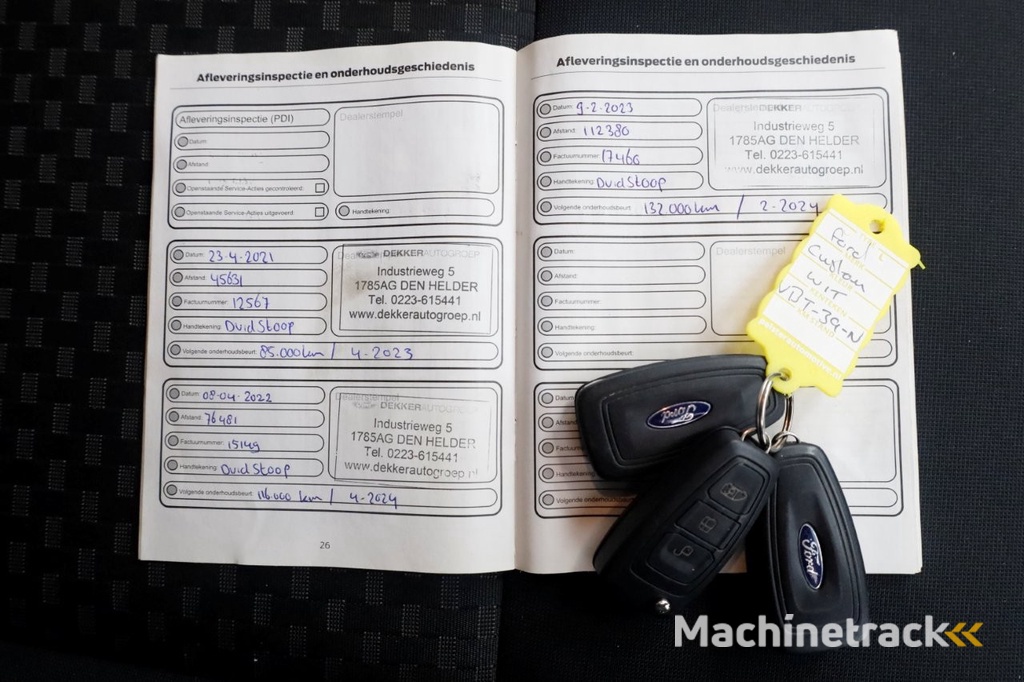 Ford Transit Custom 2.0 TDCI 130pk E6 Automaat L1H1 Trend Achterklep/Navi 09-2019