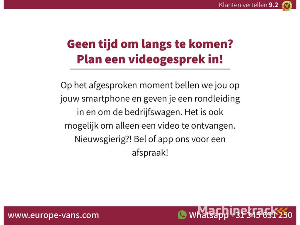 Mercedes-Benz Sprinter 311 CDI 7G Automaat RWD Bakwagen met achterdeuren Airco 03-2021