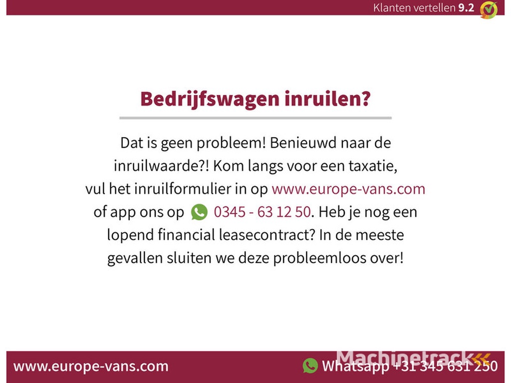 Mercedes-Benz Sprinter 311 CDI 7G Automaat RWD Bakwagen met achterdeuren Airco 03-2021